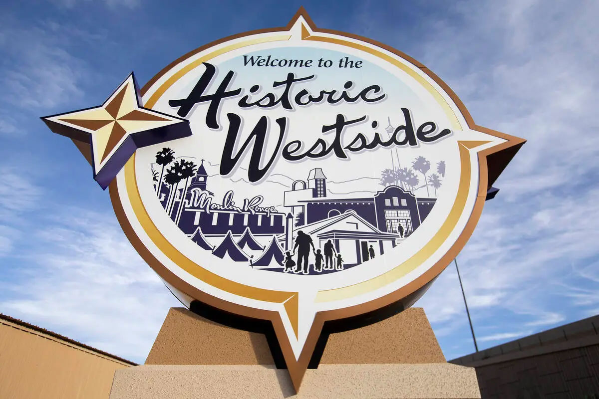 A new job training center in the Historic Westside is set to be completed in August 2025, a Las Vegas city official said Wednesday, May 1, 2024, in Las Vegas. (Ellen Schmidt/Las Vegas Review-Journal) @ellenschmidttt