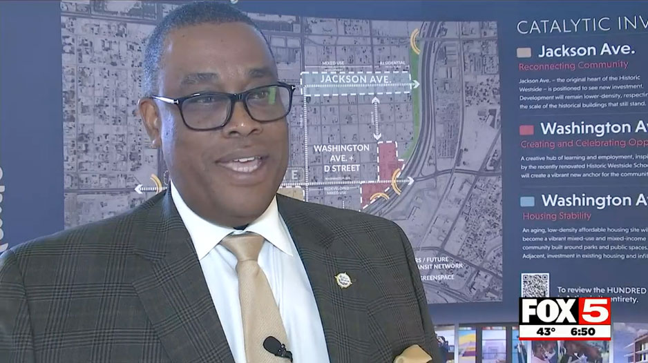 Cedric speaks to Fox 5 Vegas about the Historic Westside project