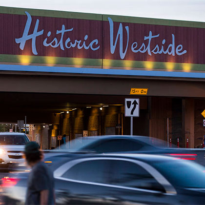 Historic Westside sign